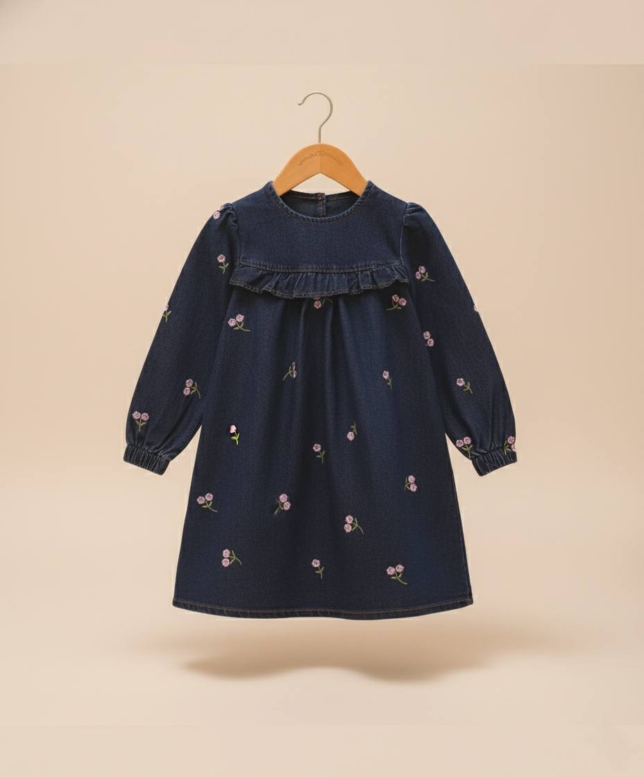 574240150_122200975784544426_8325856510442655855_n.jpg Midnight petal (denim) - Image 1