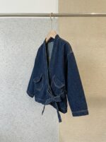 The Belted Denim Chore Kimono - Image 2