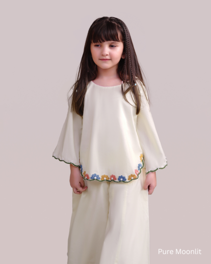 Pure Moonlit – Silk Two-Piece Set