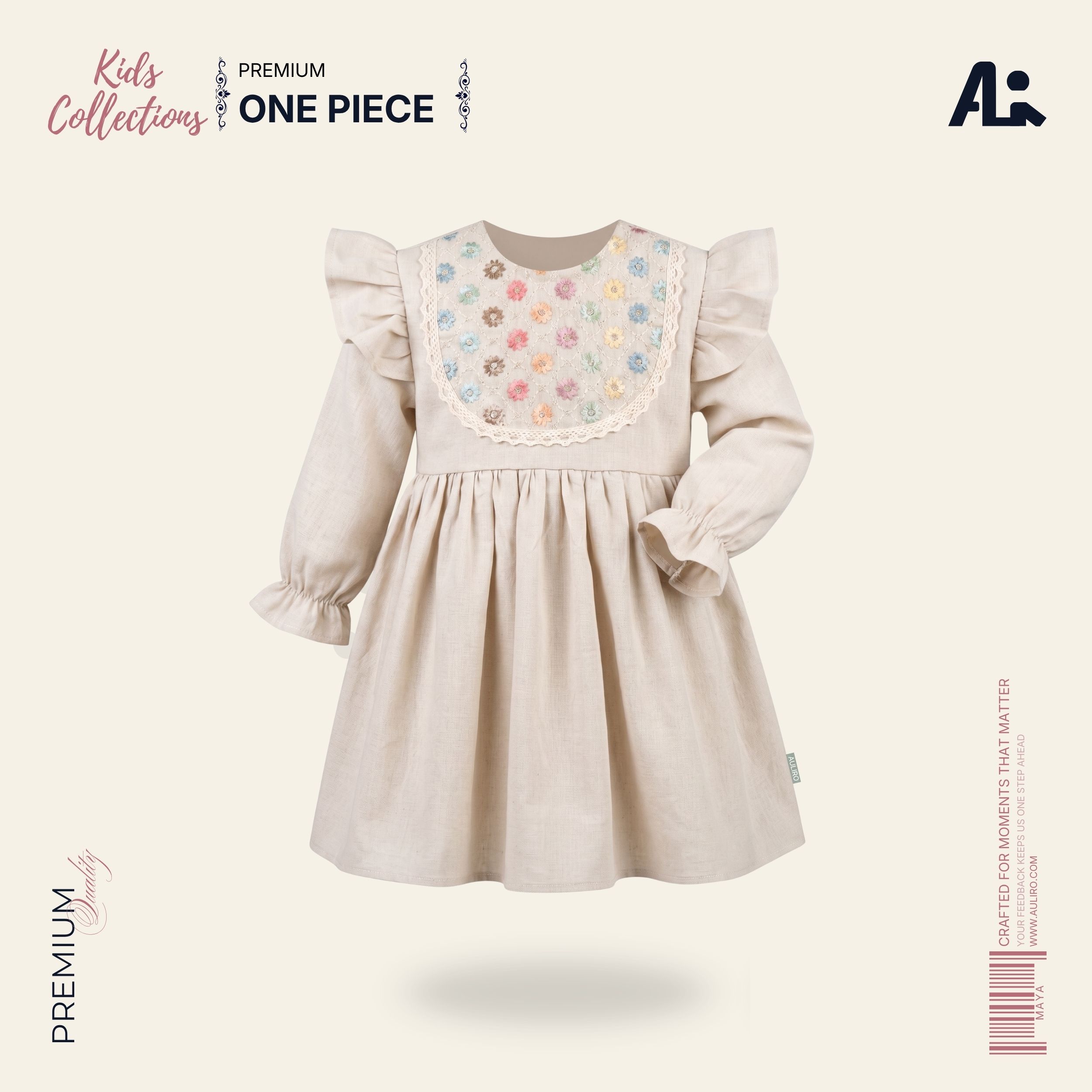 Auliro Dress Template Maya - Image 1