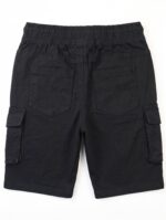 Coffee Lover Black Gabardine Shorts - Image 4